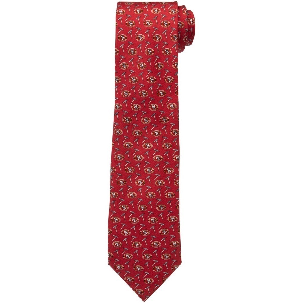 Vineyard Vines San Francisco 49ers Silk Tie Red NFL NWT